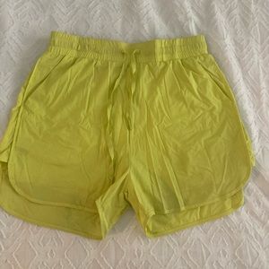 BB tiki yellow flo shorts size M PLEASE VIEW PHOTOS